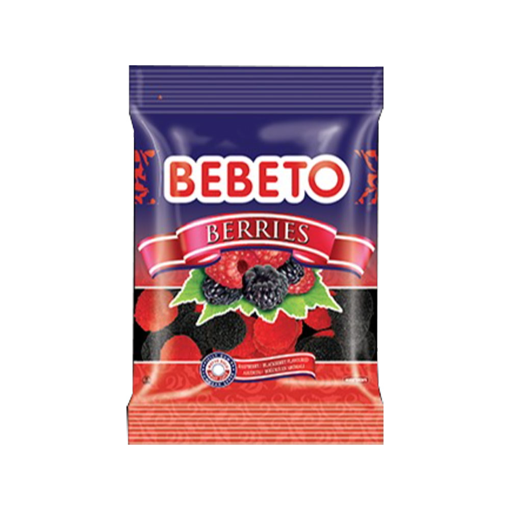 Bebeto Berries Yumuşak Şeker 100 Gr